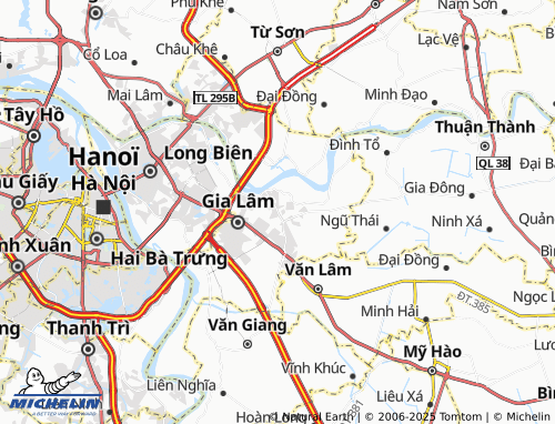 MICHELIN Đặng Xá map - ViaMichelin