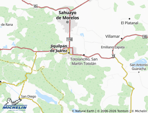 Mapa MICHELIN Fovissste 1 - ViaMichelin