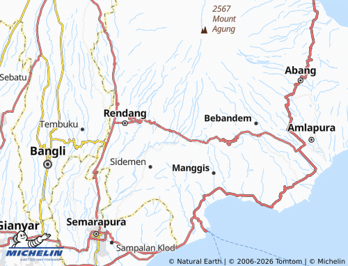 MICHELIN-Landkarte Selat - ViaMichelin