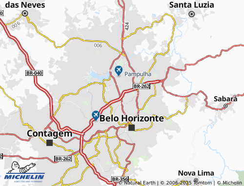 MICHELIN Vila Santa Rosa map - ViaMichelin