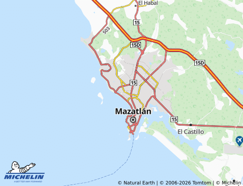 MICHELIN Paraíso map - ViaMichelin