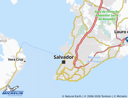 Mappa MICHELIN Caminho de Areia - ViaMichelin