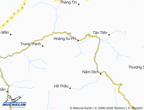 Mapa MICHELIN Sán Xả Hồ - ViaMichelin