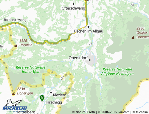 MICHELIN Weidach map - ViaMichelin