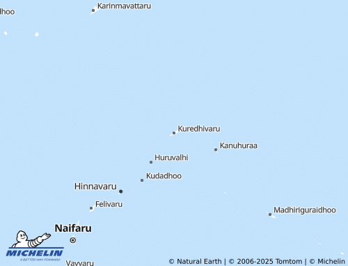 Carte MICHELIN Kuredhivaru - ViaMichelin