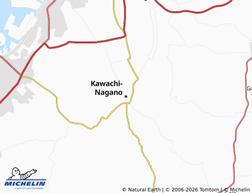 Mappa MICHELIN Kawachi-Nagano - ViaMichelin