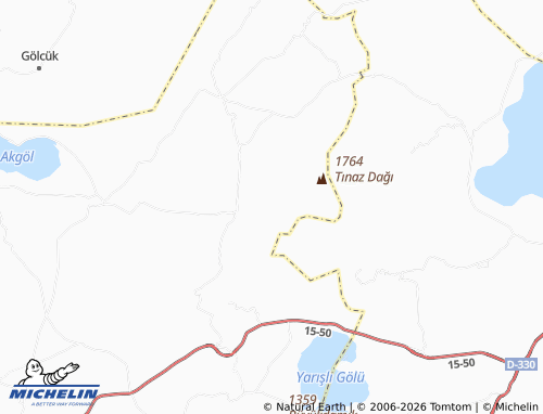 MICHELIN-Landkarte Onacak - ViaMichelin