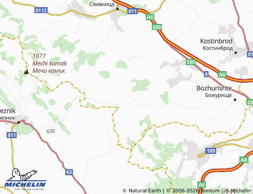 Mappa MICHELIN Zlatusha - ViaMichelin