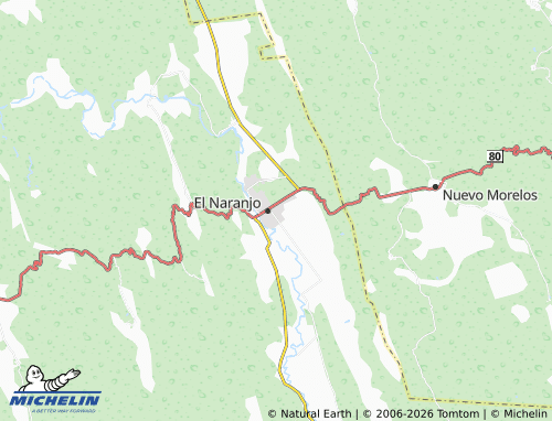 MICHELIN La Encantada map - ViaMichelin