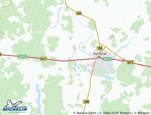 Mappa MICHELIN Pakumulšiai - ViaMichelin