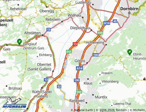 MICHELIN-Landkarte Neuburg - ViaMichelin