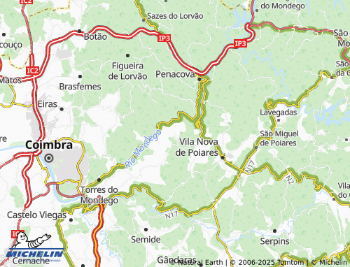 MICHELIN Soutelo map - ViaMichelin