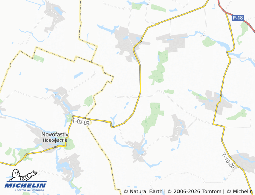 Mapa MICHELIN Rybchyntsi - ViaMichelin