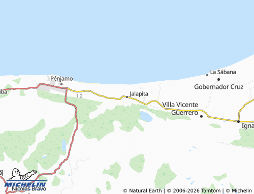 Mapa MICHELIN Jalapita - ViaMichelin