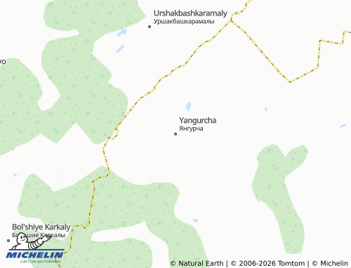 MICHELIN-Landkarte Yangurcha - ViaMichelin