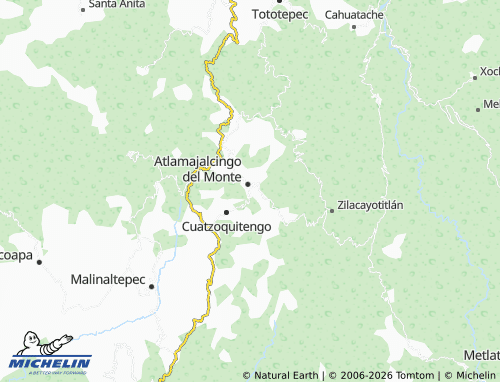 MICHELIN Santa Rosa map - ViaMichelin