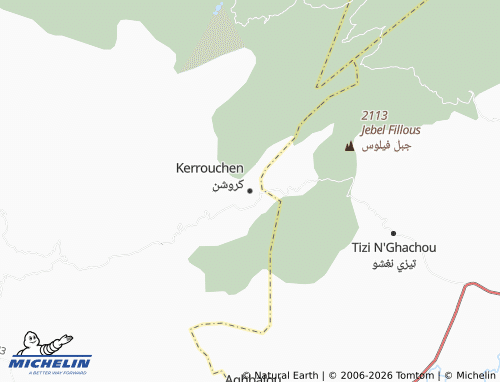 Mappa MICHELIN Kroushin - ViaMichelin
