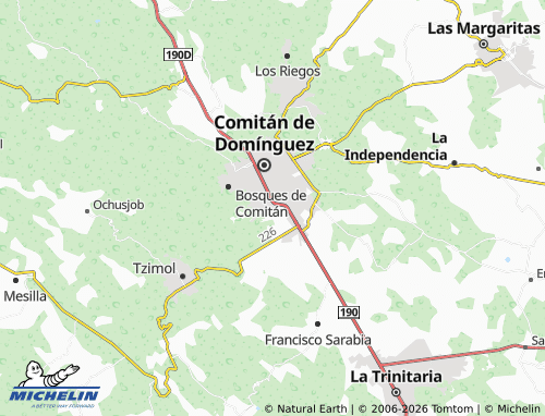 Carte MICHELIN Los Pinos - ViaMichelin