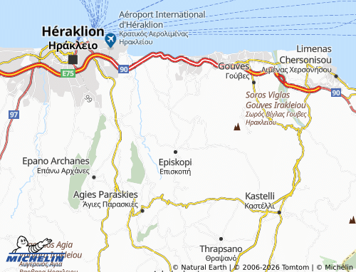 Mapa MICHELIN Stamnoi - ViaMichelin