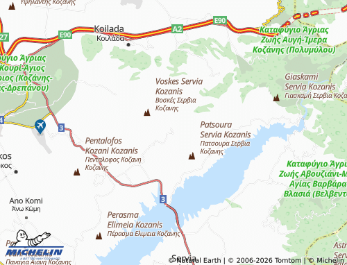 Carte MICHELIN Lefkara - ViaMichelin