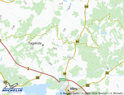 Mappa MICHELIN Parksepa - ViaMichelin