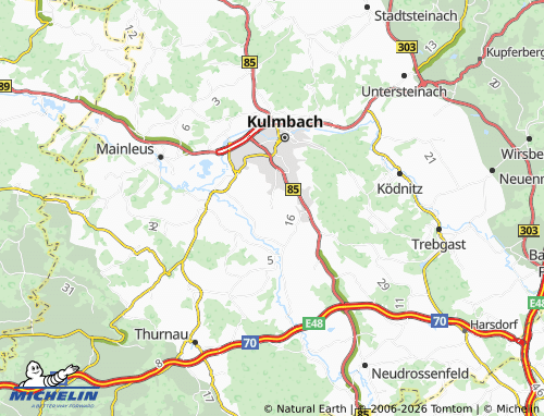 Mapa MICHELIN Wickenreuth - ViaMichelin