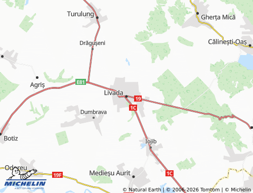 Mappa MICHELIN Livada - ViaMichelin