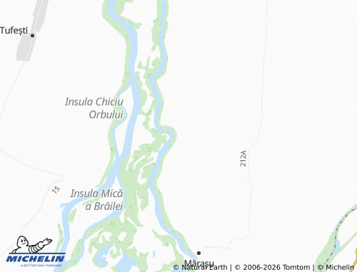MICHELIN Țăcău map - ViaMichelin