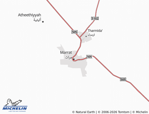 MICHELIN-Landkarte al-Murouj - ViaMichelin