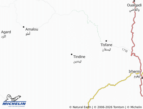 MICHELIN Teendeen map - ViaMichelin