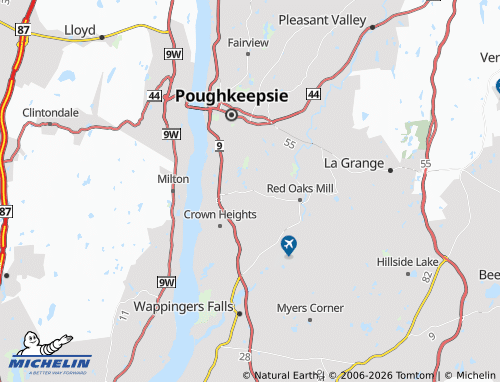Carte MICHELIN Spackenkill - ViaMichelin