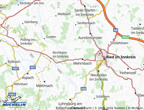 MICHELIN Zimetsberg map - ViaMichelin