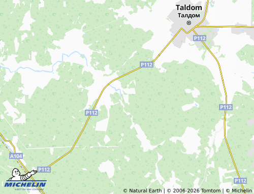 Carte MICHELIN Ryabinka 2 SNT - ViaMichelin