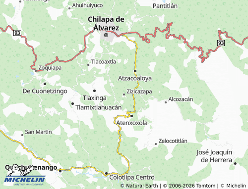 Mappa MICHELIN Zizicazapa - ViaMichelin
