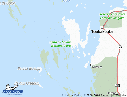 Mappa MICHELIN Bossinkangu - ViaMichelin
