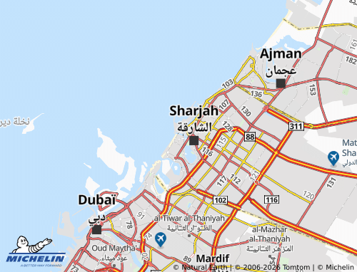 MICHELIN Layyeh map - ViaMichelin