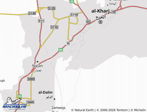 Carte MICHELIN Qurtubah - ViaMichelin