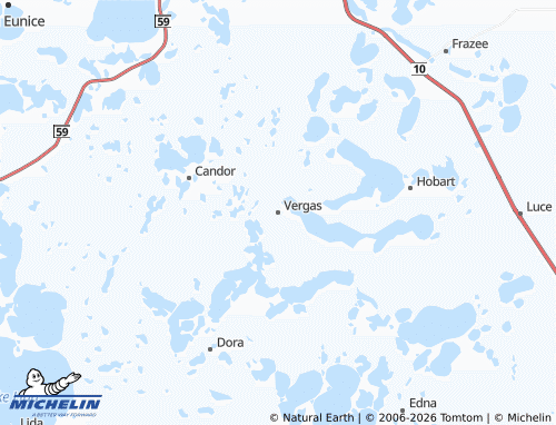 Carte MICHELIN Vergas - ViaMichelin