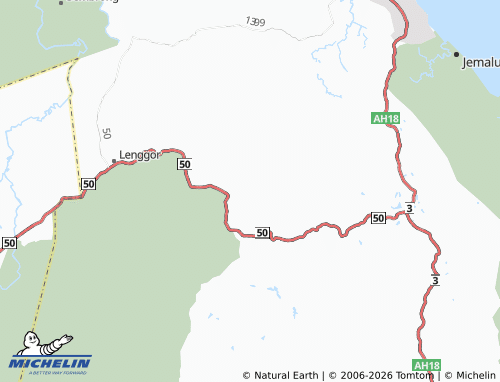 Mapa MICHELIN Jemaluang - ViaMichelin