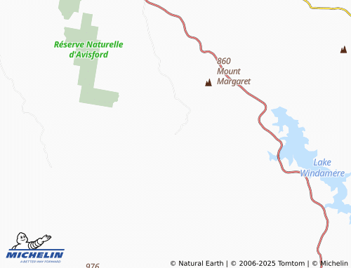 MICHELIN Queens Pinch map - ViaMichelin