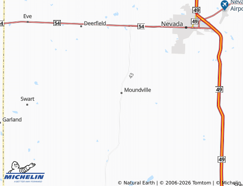 Mapa MICHELIN Moundville - ViaMichelin