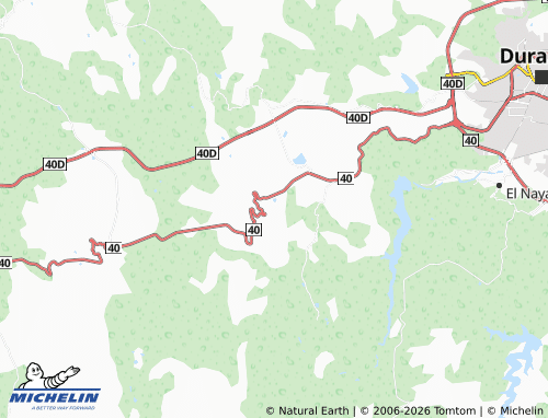 Mappa MICHELIN Metates - ViaMichelin