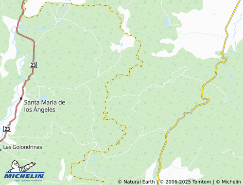 MICHELIN Laguna de Las Rosas map - ViaMichelin