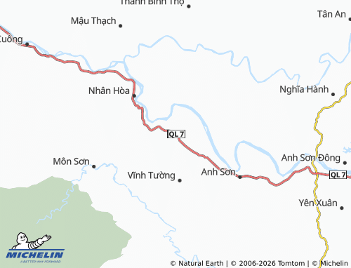 Mapa MICHELIN Tường Sơn - ViaMichelin