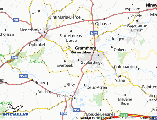 Mapa MICHELIN Goeferdinge - ViaMichelin