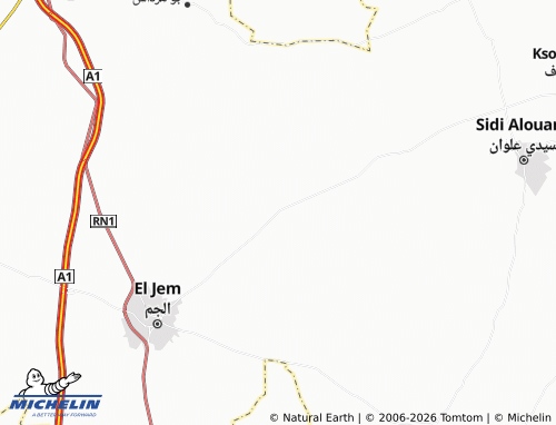 Mappa MICHELIN al-Talalsah - ViaMichelin
