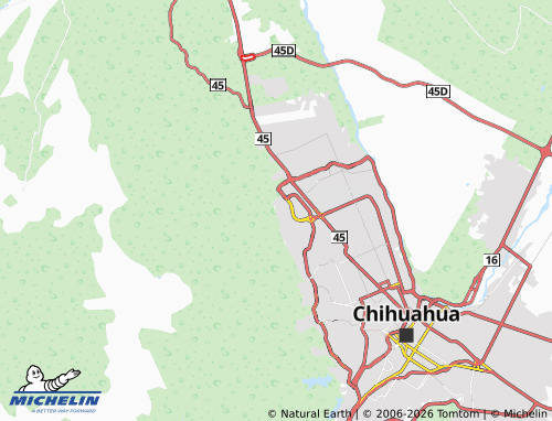Mappa MICHELIN Paseo de las Misiones - ViaMichelin