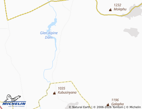 MICHELIN-Landkarte Ga-Monyebodi - ViaMichelin