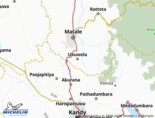 Mappa MICHELIN Ukuwela - ViaMichelin