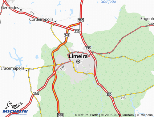 Mapa MICHELIN São Benedito - ViaMichelin
